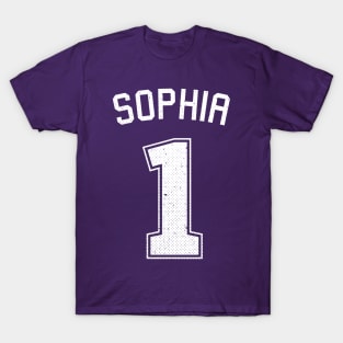 Sophia Number One Athletic Sports Jersey T-Shirt